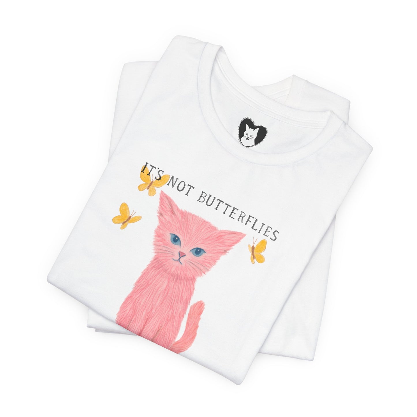 It’s not Butterflies, It’s Anxiety Cat Tee